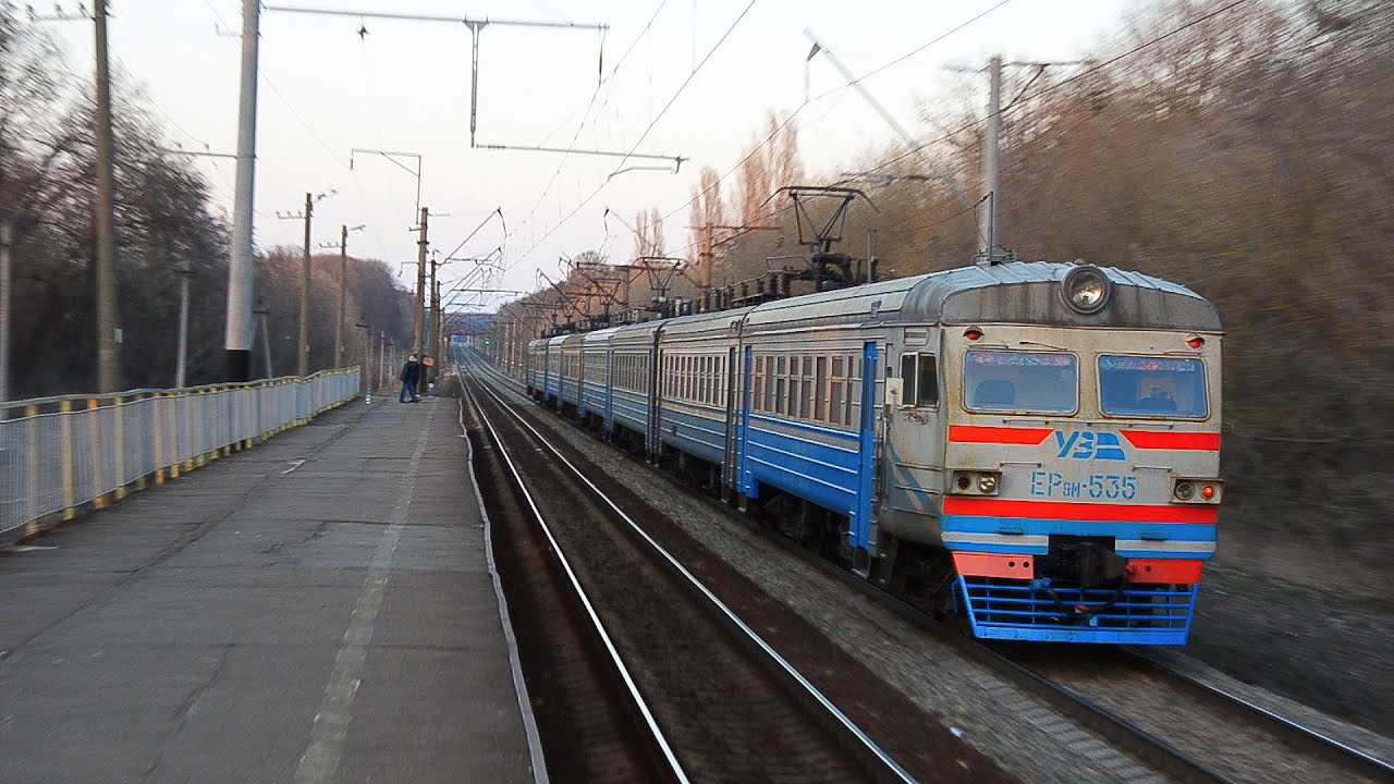 ЕР9М-386 ЕР9М-535 | Потяг № 6920 Дарниця - Ніжин