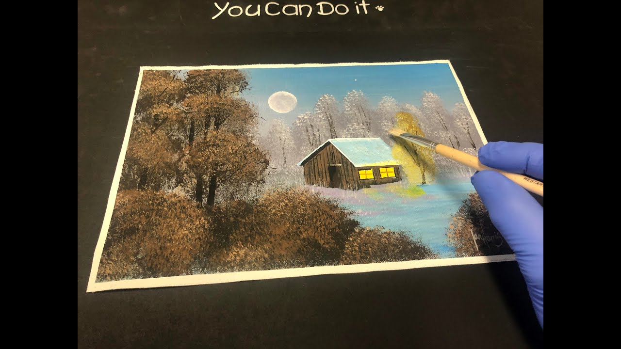 Acrylic art lesson, fixing big mistakes #552