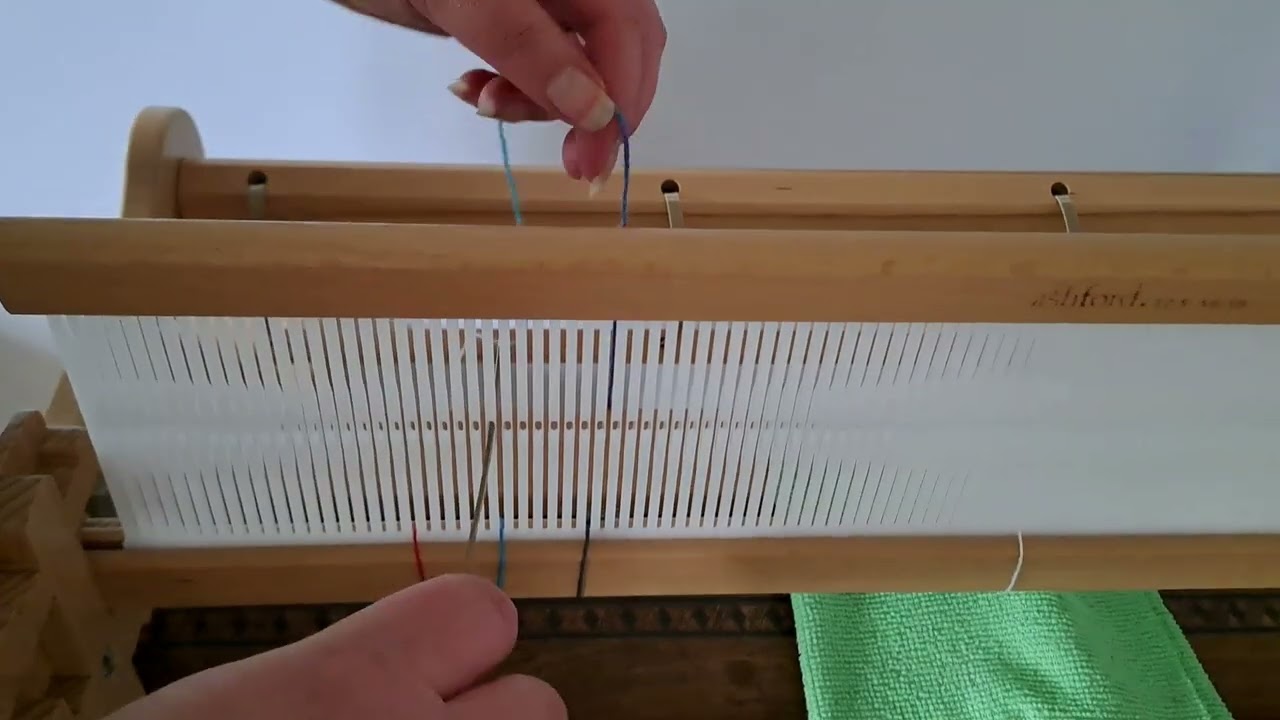Tutoriel tissage: Le point sergé 2/1