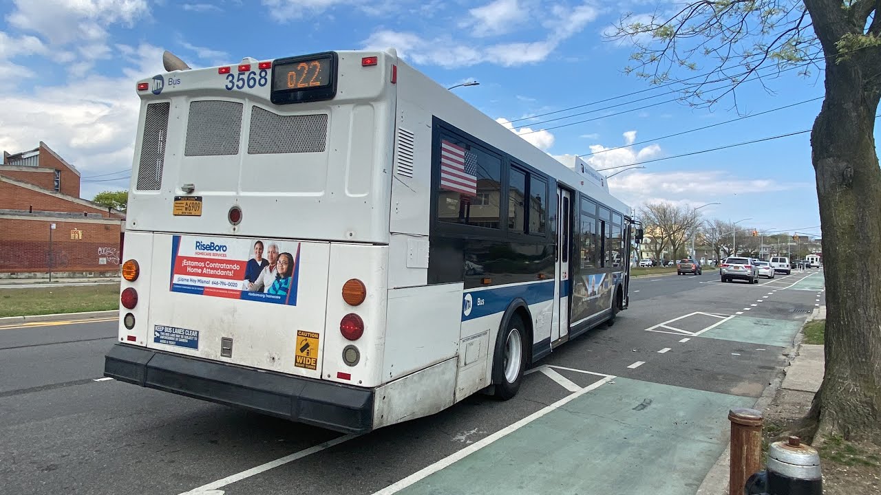 MTA Bus || Q22 Action at Seagirt Blvd & B.30th Street /w Rude Driver Pt 5