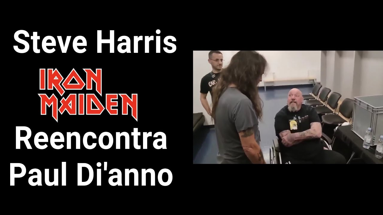Iron Maiden | Steve Harris reencontra Paul Di'anno.