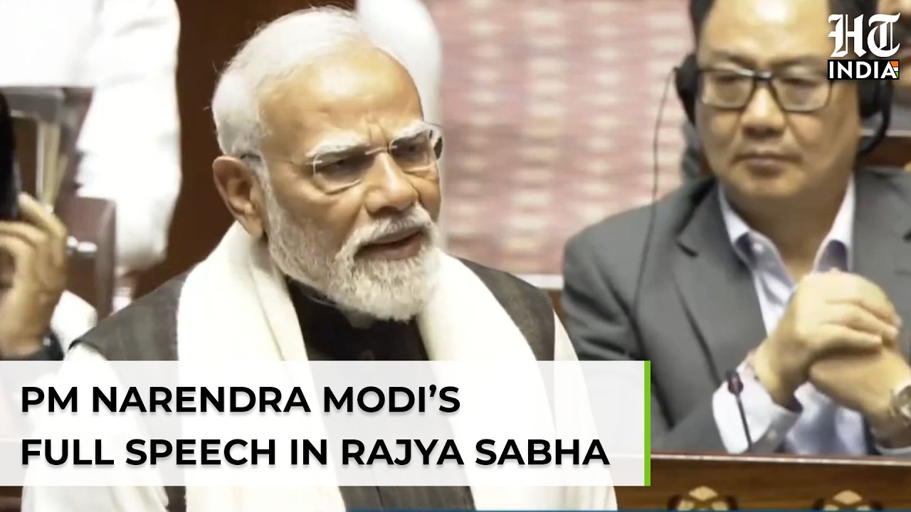 PM Narendra Modi Tears Into Congress In Rajya Sabha; ‘Had No Planning, No Vision…’ | Full Speech