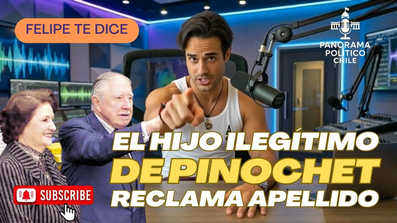 El hijo no reconocido del dictador Augusto Pinochet: Dicen que era secreto, hasta que olió la plata