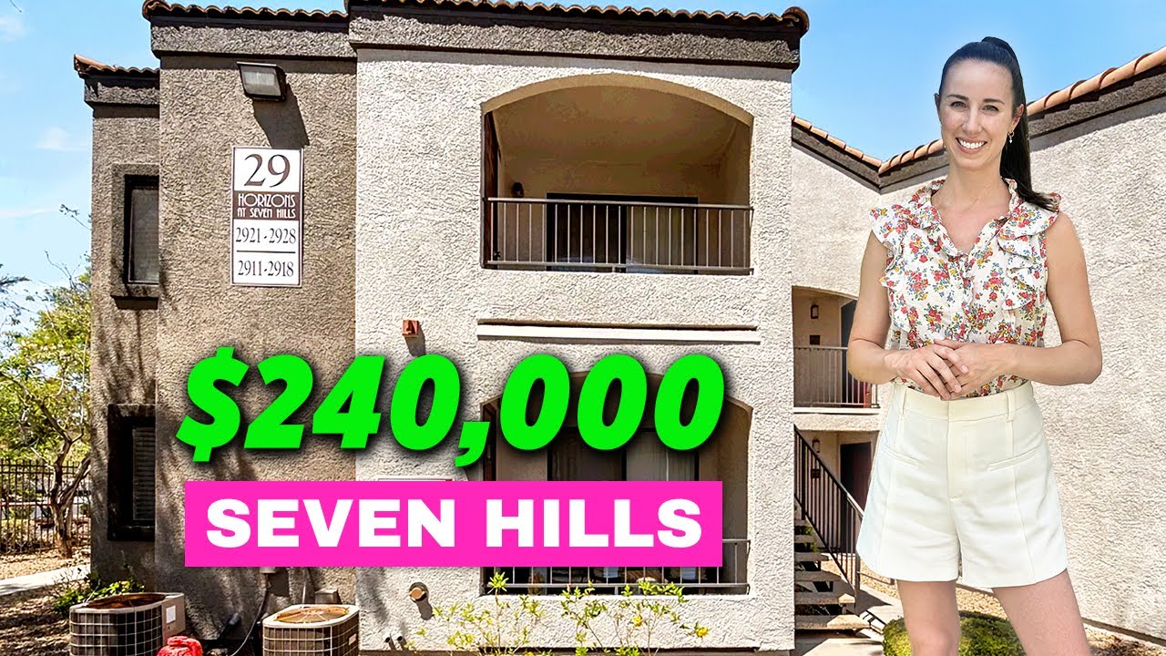 Seven Hills Condo for Sale Tour | Updated Interiors | Gated Community and  Amenities in Henderson NV