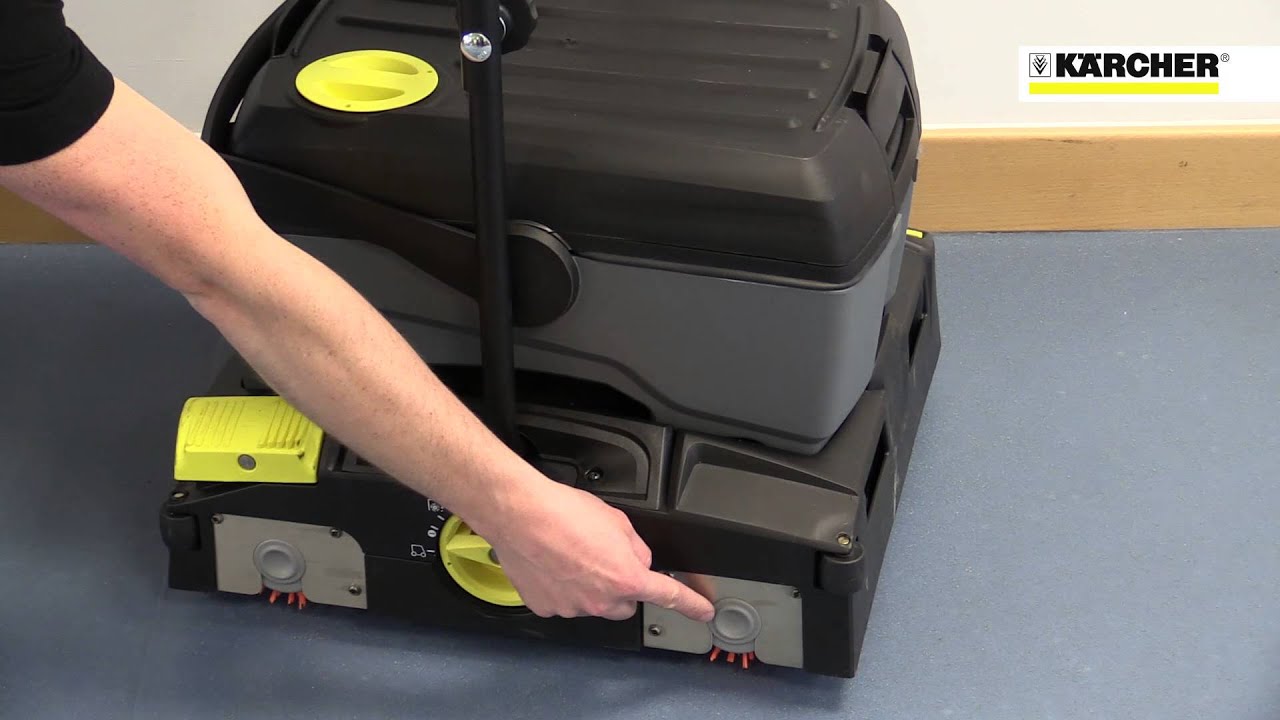 Karcher BR 40/10 C small area compact floor scrubber drier