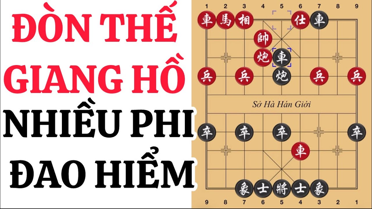 Bình Luận Cờ Tướng: Thế Trận Hay ( Liệt Pháo vs Pháo Đầu ) 