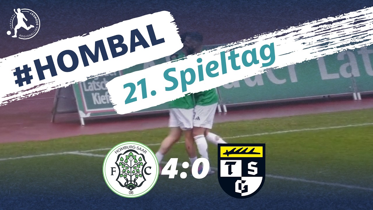 Neuzugang-Doppelpack | FC 08 Homburg - TSG Balingen | 21. Spieltag RLSW