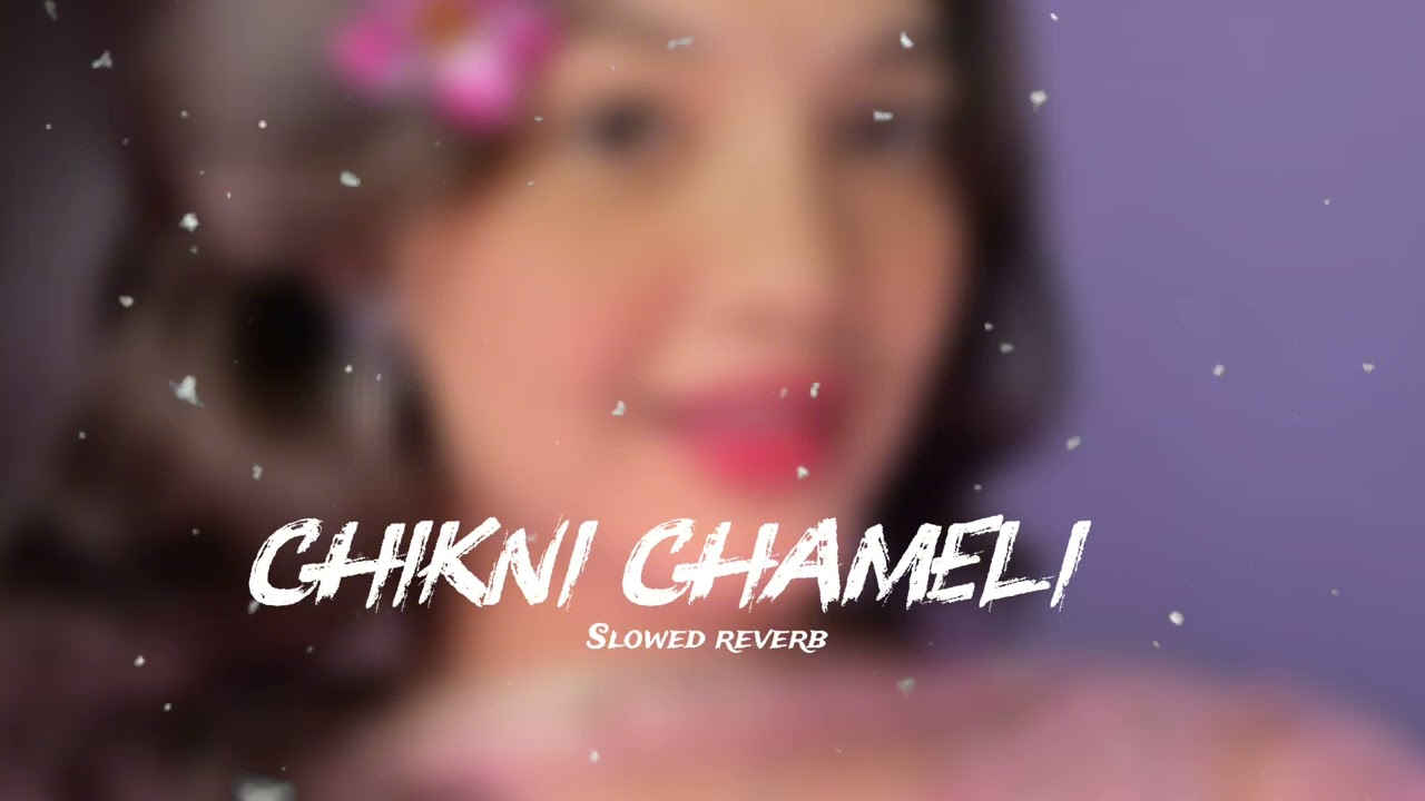 Chikni Chameli Lofi 💫 | Slowed Reverb Bollywood Chill Vibes
