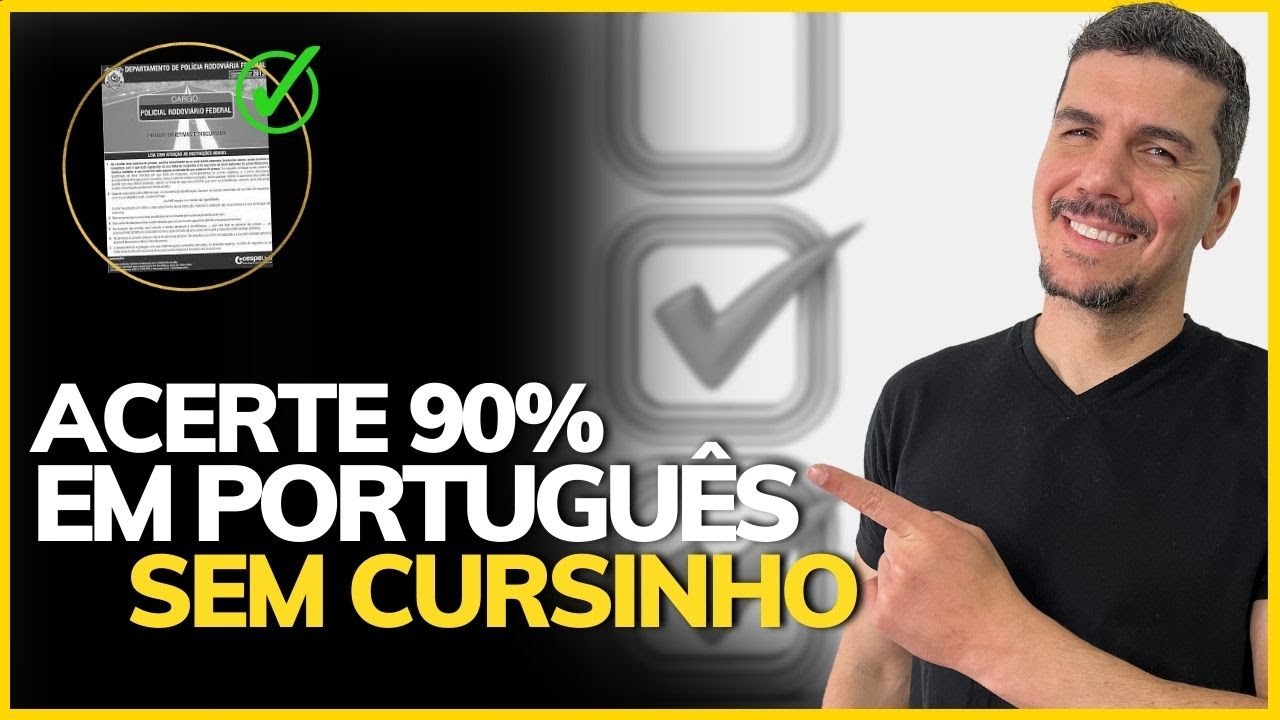 COMO ACERTAR 90% EM PORTUGUÊS CESPE [5 DICAS GARANTIDAS]