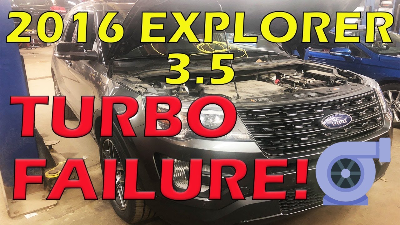 Ford Explorer 3.5 2016 года выпуска. НЕИСПРАВНОСТЬ турбокомпрессора, ошибка P0299, ошибка турбона...