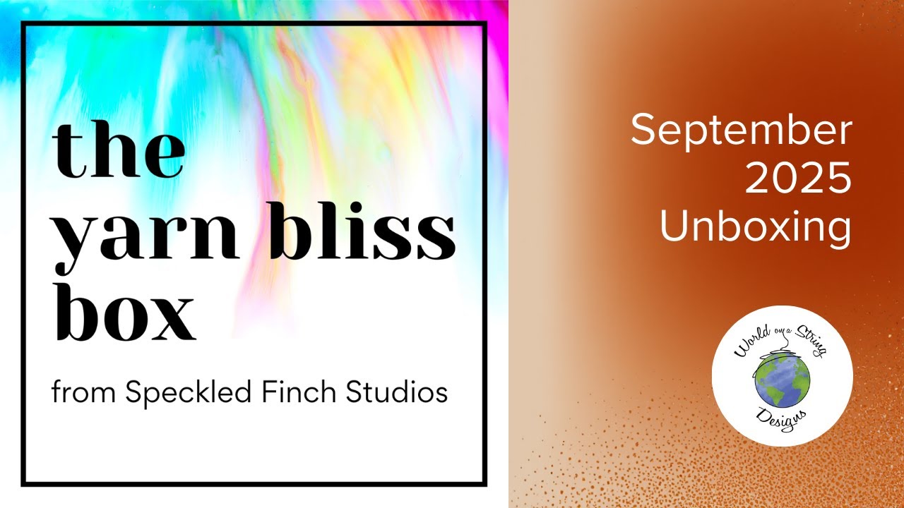 Can You Guess This Month's Theme? - September 2025 Yarn Bliss Box Unboxing - Speckled Finch Studios