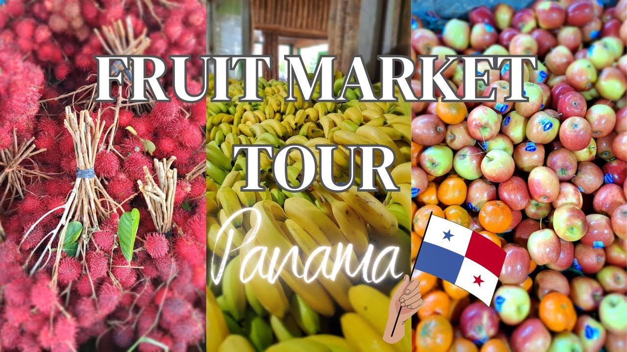 Panama's Exotic Fruit Paradise: A Market Tour with prices