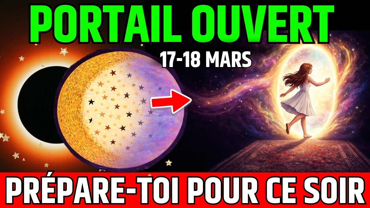 18 MARS 2026 — L’UNIVERS OUVRE LE PREMIER PORTAIL DE MANIFESTATION DE LA NOUVELLE LUNE