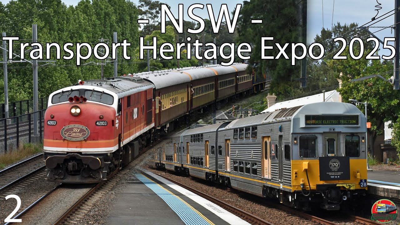 Diesels & Electric Loop and Shuttle the Inner West | NSW Transport Heritage Expo 2025 - Part 2