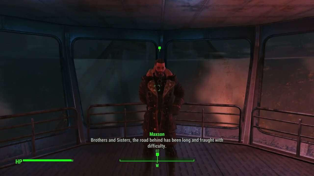 Elder Maxson Speech on the Prydwen | Fallout 4