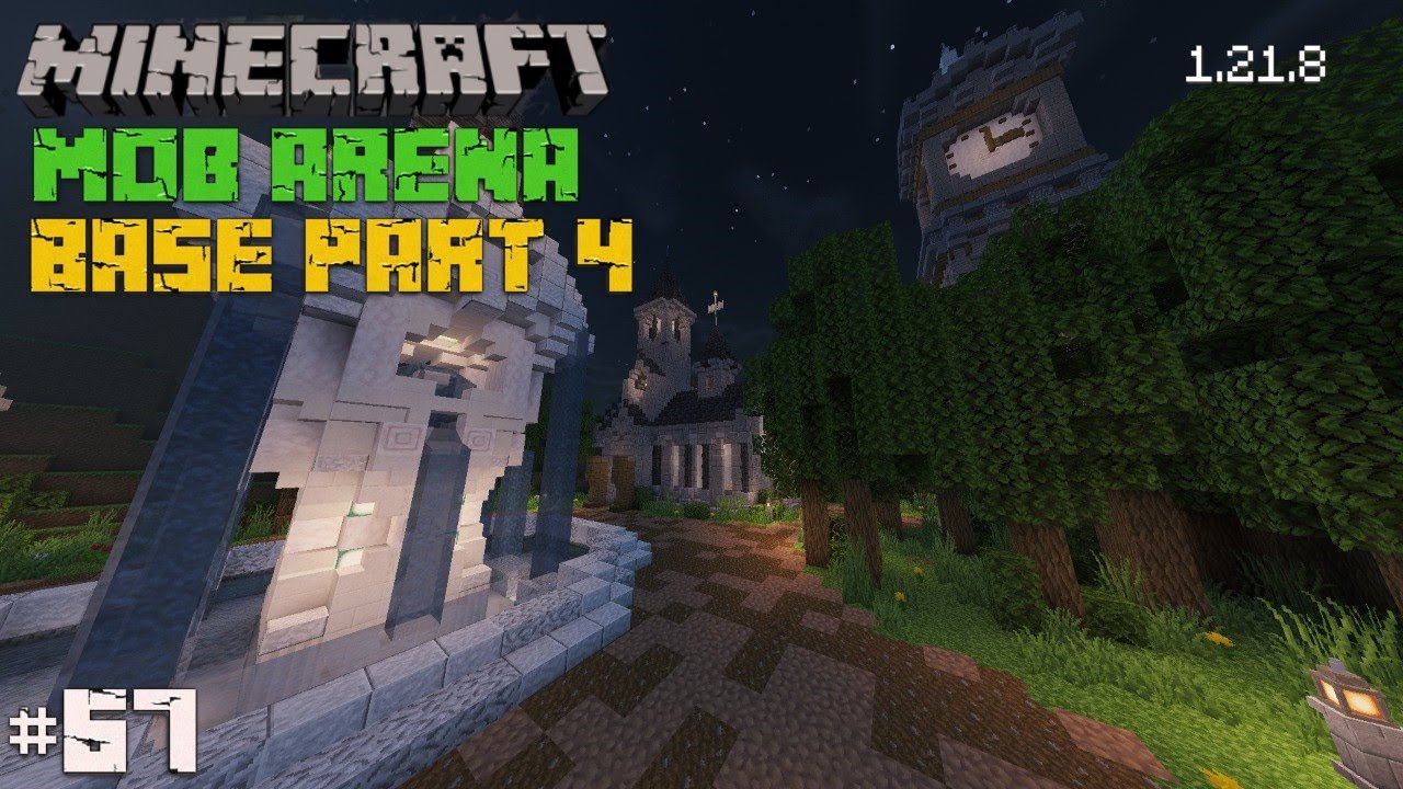Minecraft Mob Arena - Base Part 4: Night | Minigame Plugin | Ep.67