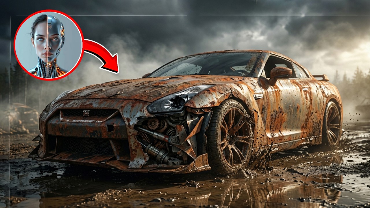 Transforming the Nissan GT-R: From Rusted to Powerful! 🚗⚡ | Car Edit Viral
