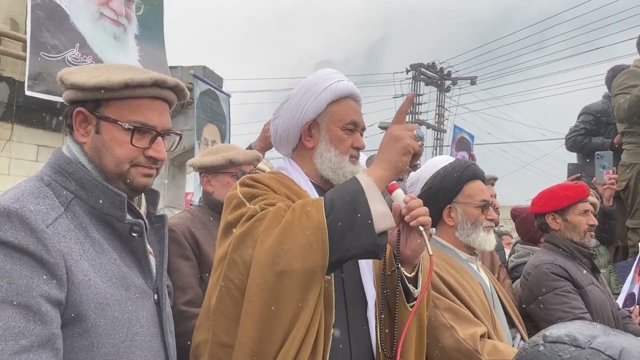 Despite heavy snowfall, a massive solidarity rally with Iran and the Supreme Leader showed unity