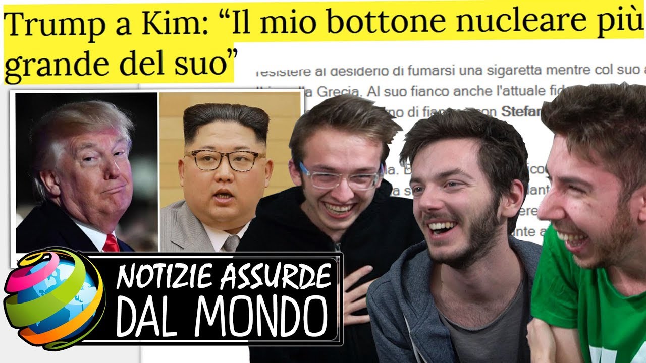 TRUMP A KIM: &ldquo;IL MIO BOTTONE NUCLEARE PI&Ugrave; GRANDE DEL SUO&rdquo; - Notizie assurde dal mondo #12