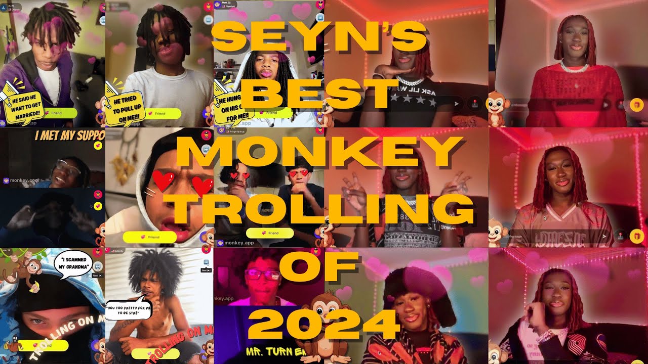 Mr. TurnEmOut STRIKES AGAIN With THE BEST MONKEY TROLLING MOMENTS OF 2024 (MONKEY TROLLING W/SEYN)
