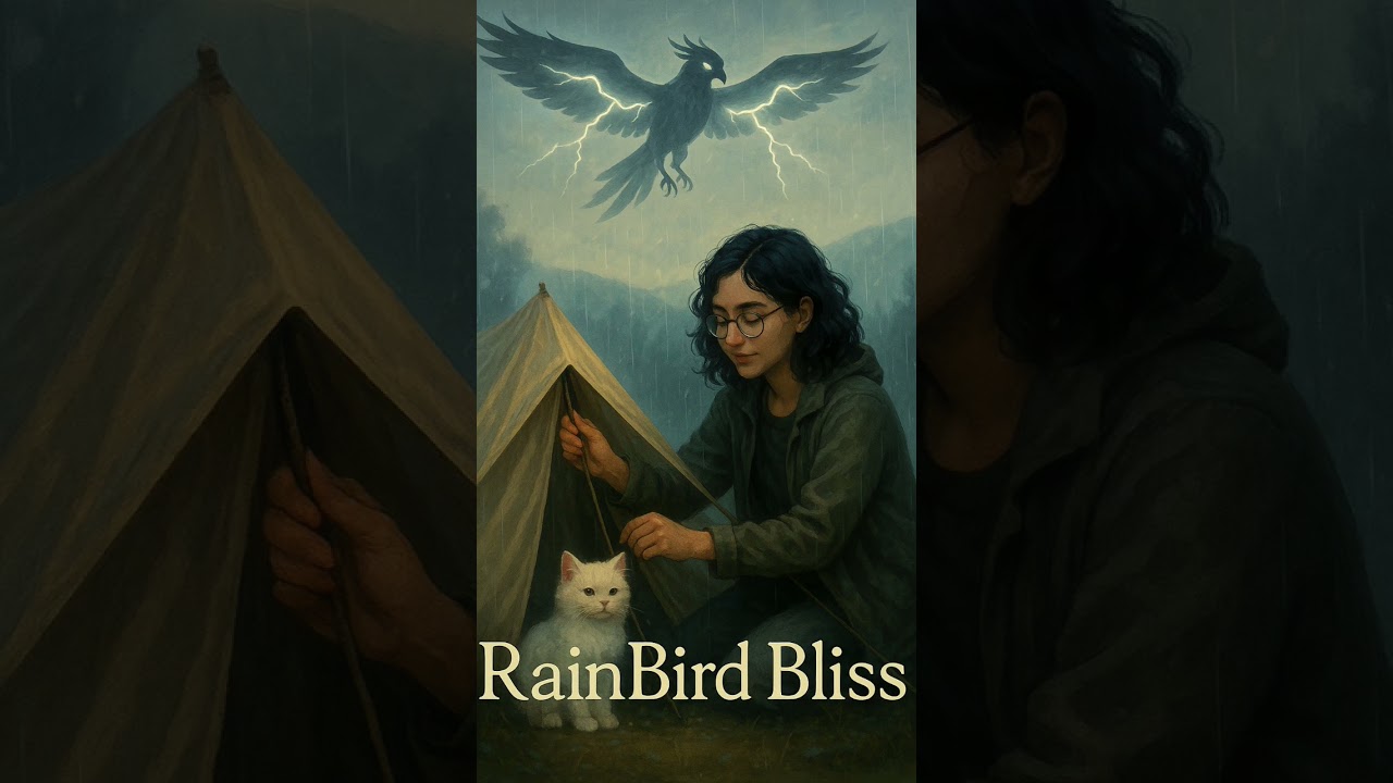 RainBirdBliss #RelaxingRain #NatureSounds  #SleepWithRain  #StudyWithMe  #RainForFocus  #CalmingVibe