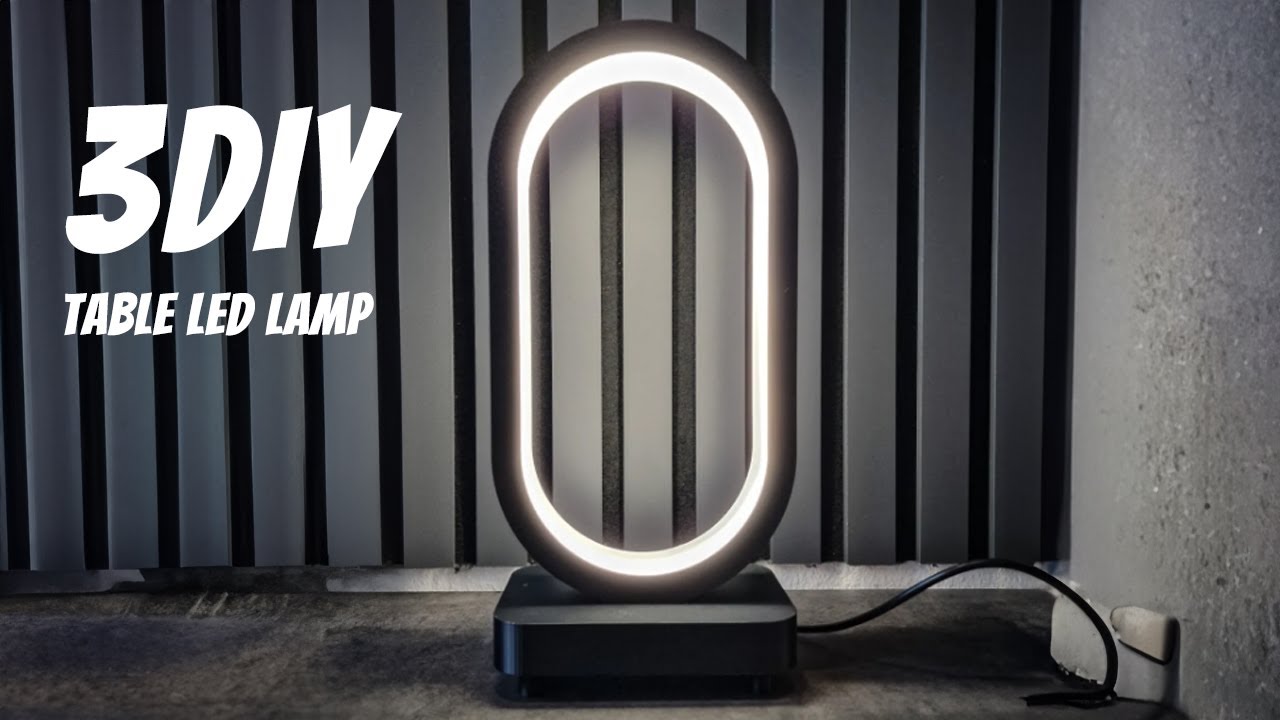 DIY 3D Printed Lamp with a Secret Trick! Watch How I Fixed It!
