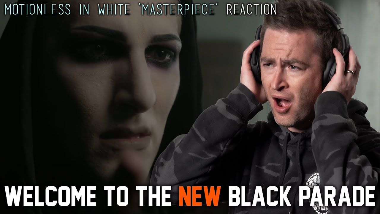 Motionless In White - Masterpiece REACTION // Incredible song writing // Roguenjosh Reacts