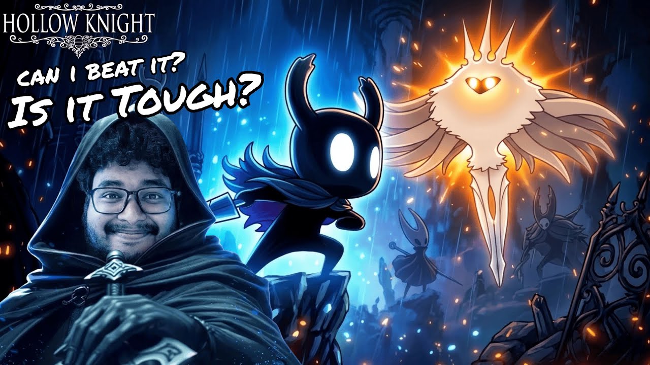 Soulslike Player Plays Hollow Knight for the first time! | Hindi India Facecam Stream (Part 1)