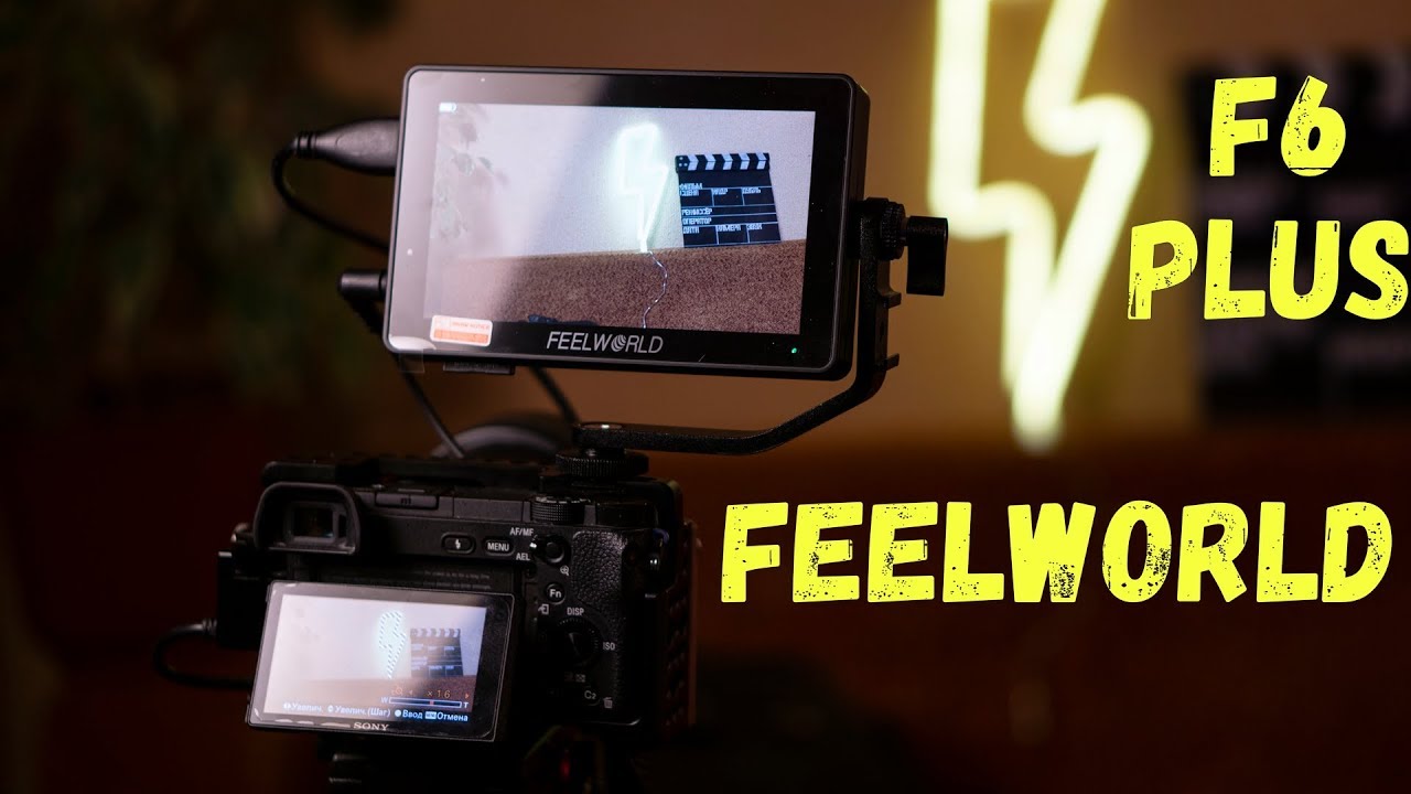 Накамерный монитор Feelworld F6 plus