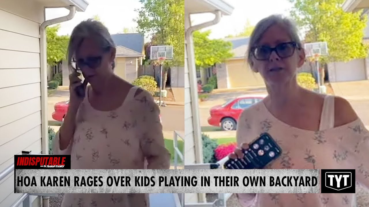 WATCH: HOA Karen RAGES Over Neighbor's Kids Celebrating Easter In Own Backyard