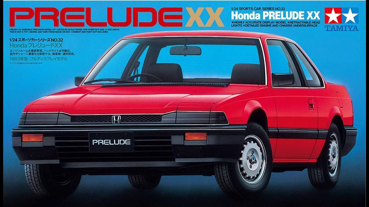 What's In The Box | Tamiya Honda Prelude XX