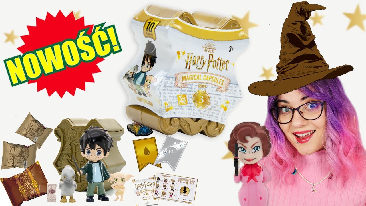 HARRY POTTER Magical Capsules seria 3✨ Trafiłam rzadkie FIGURKI 😮