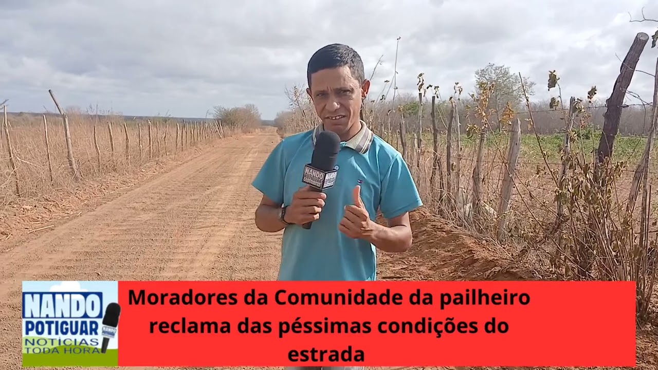 Moradores da comunidade do palheiros reclamam das péssimas condições do estrada qui da acesso br 304