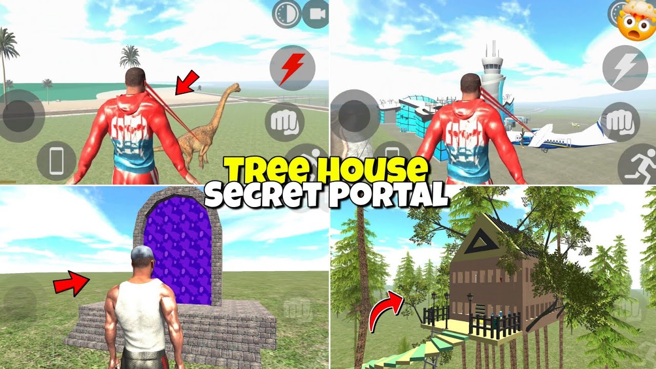 Indian Bike Driving 3d 🤫 Secret Portal | Tree House Cheat code Indian Bike Driving 3d | New Update |