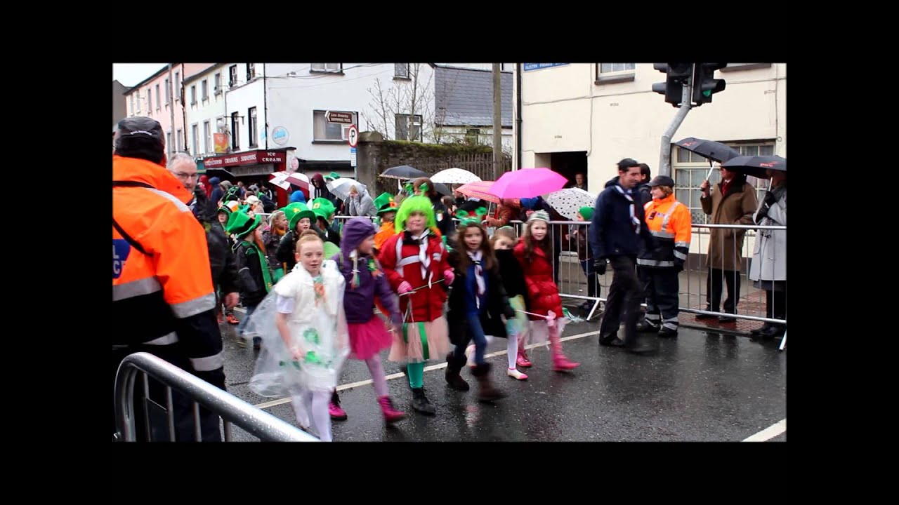 Mullingar St Patrick's Day parade 2013