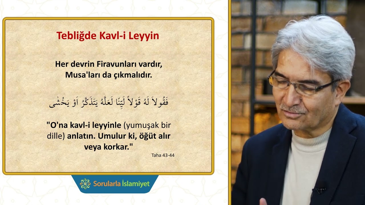 Tarih boyu  Musa - Firavun mücadelesi - Prof. Dr. Şadi EREN