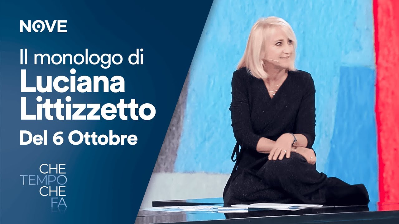 Il Monologo di Luciana Littizzetto del 6 ottobre | Che tempo che fa