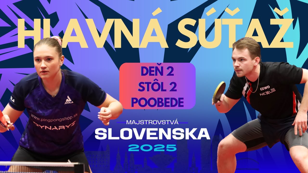 MSR 2025 - Deň 2 - Stôl 2 - Hlavná súťaž - Poobede