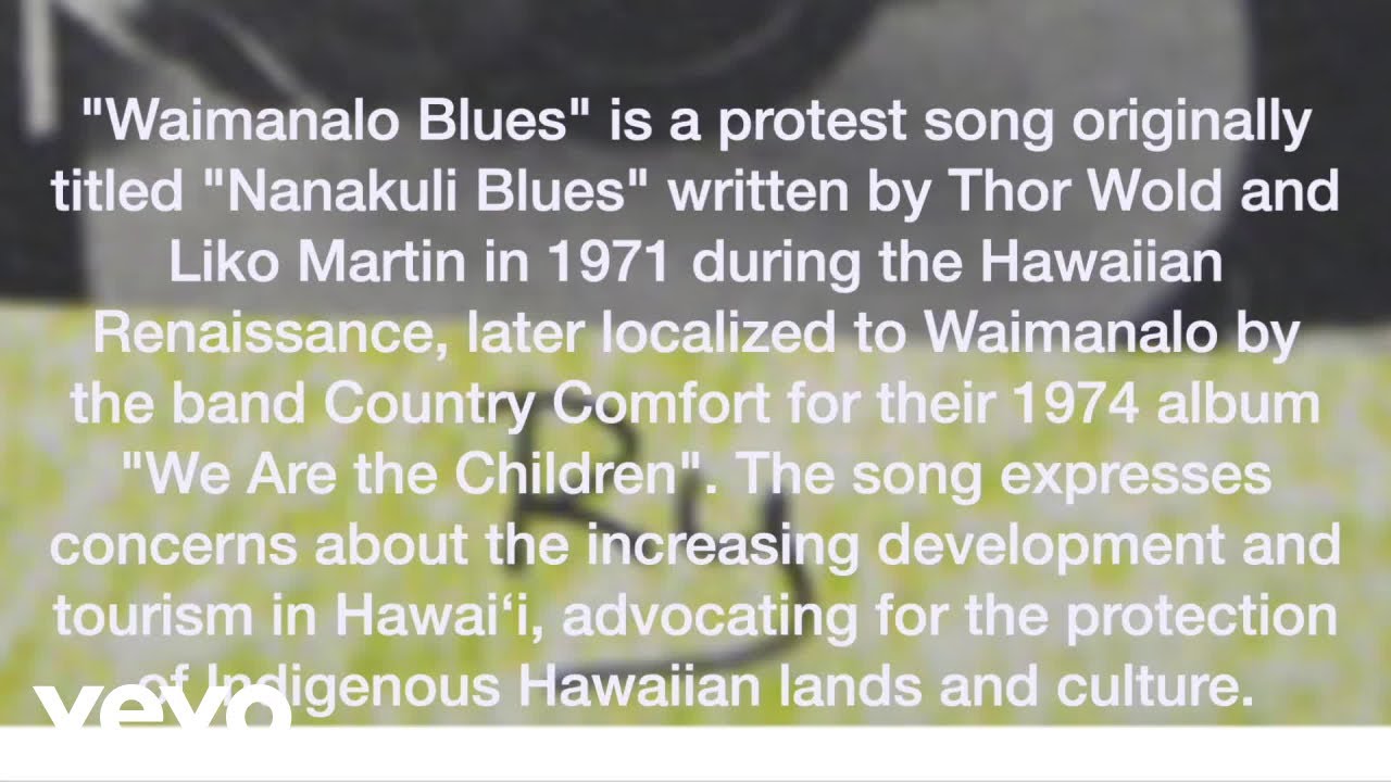 Waimanalo Blues (feat. Tavana, Kawika Kahiapo & Lopoka Colon Jr.)
