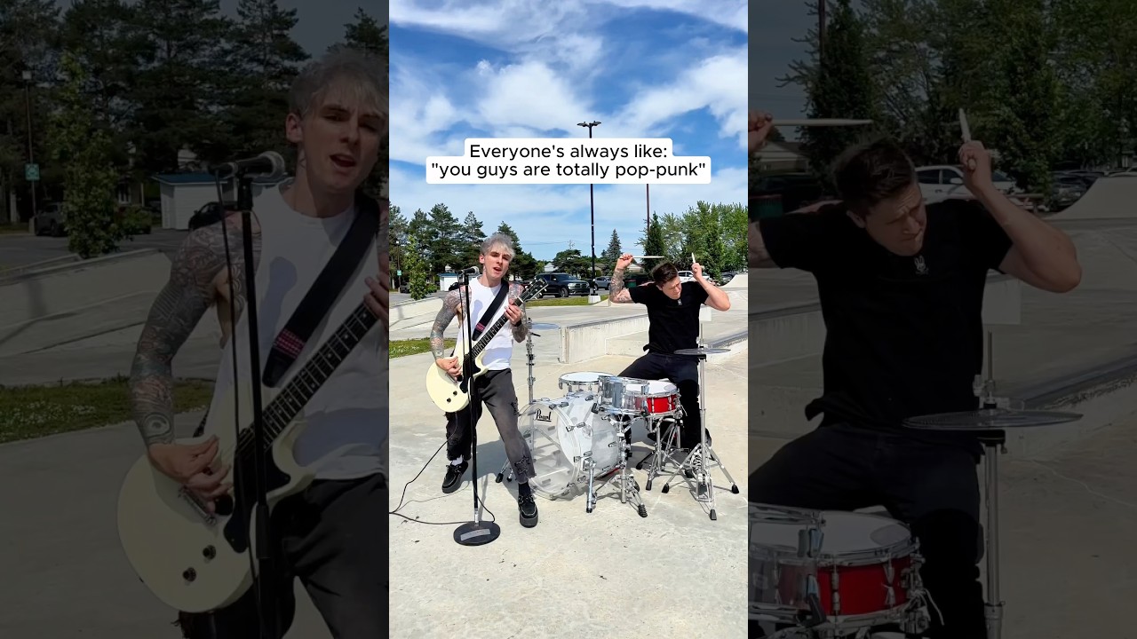 it&rsquo;s actually a requirement to be considered pop-punk in 2025 #poppunk #altrock #band #travisbarker