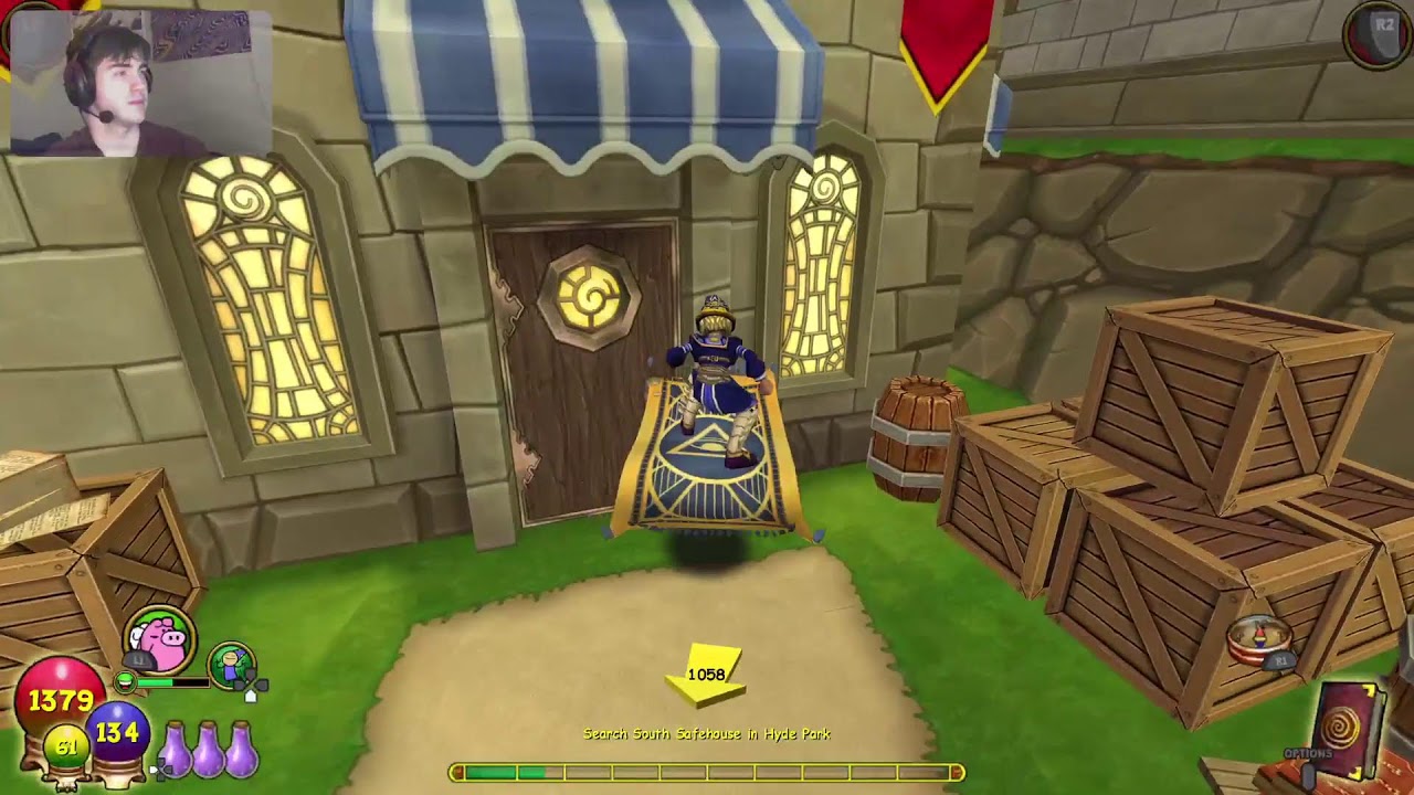 Wizard 101 console fire playthrough!