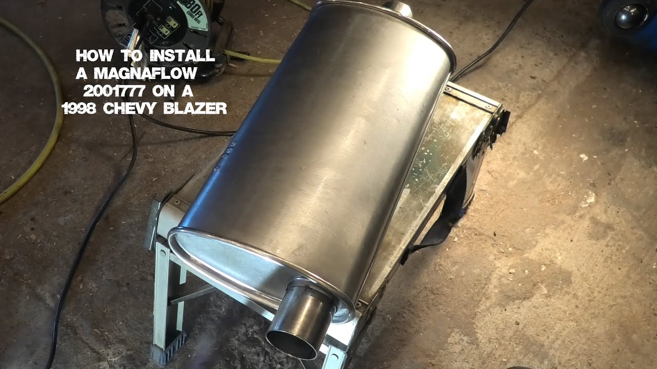 How to Install a MagnaFlow Muffler Part #2001777 on a 1998 Chevrolet Blazer: All Modifications Shown