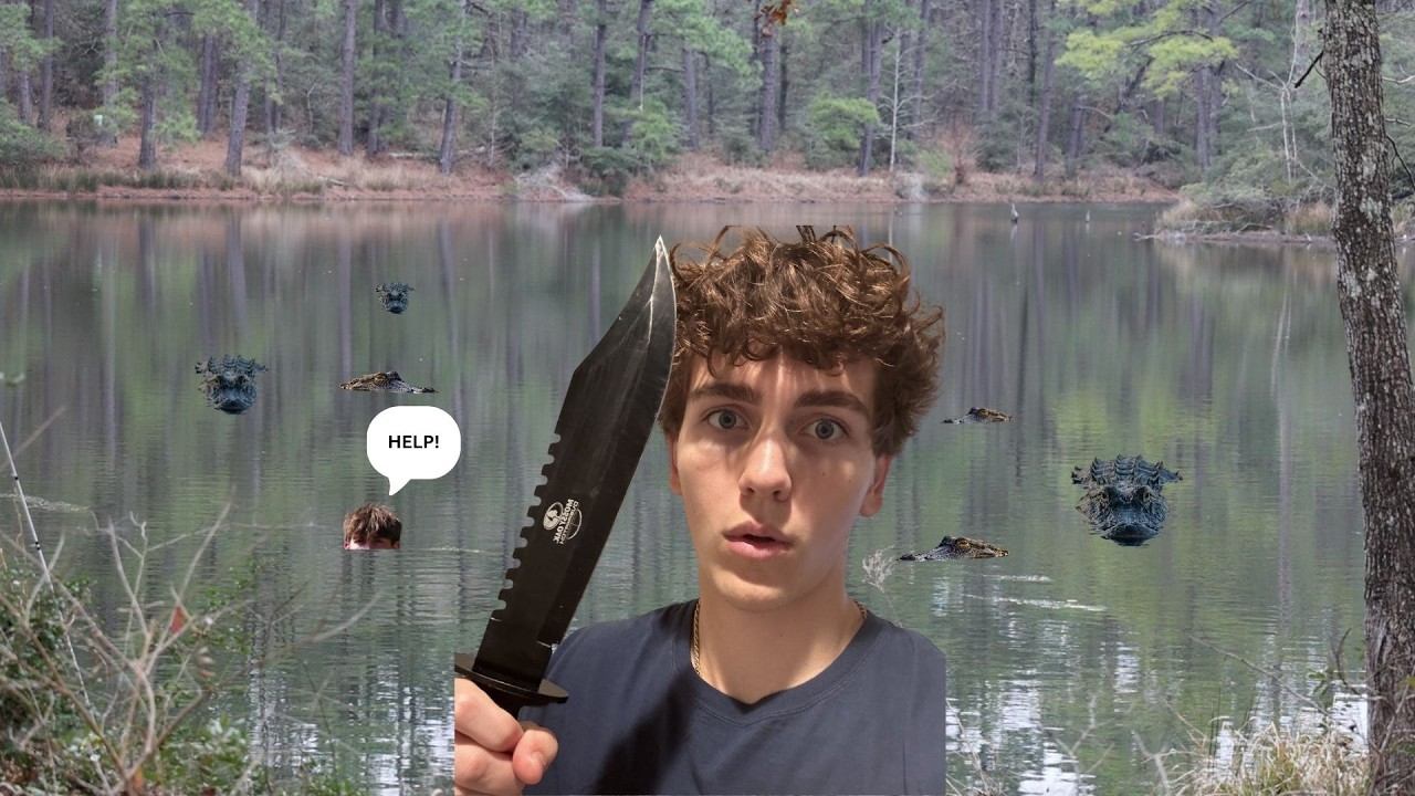 Camping OVERNIGHT in ALLIGATOR-infested Waters