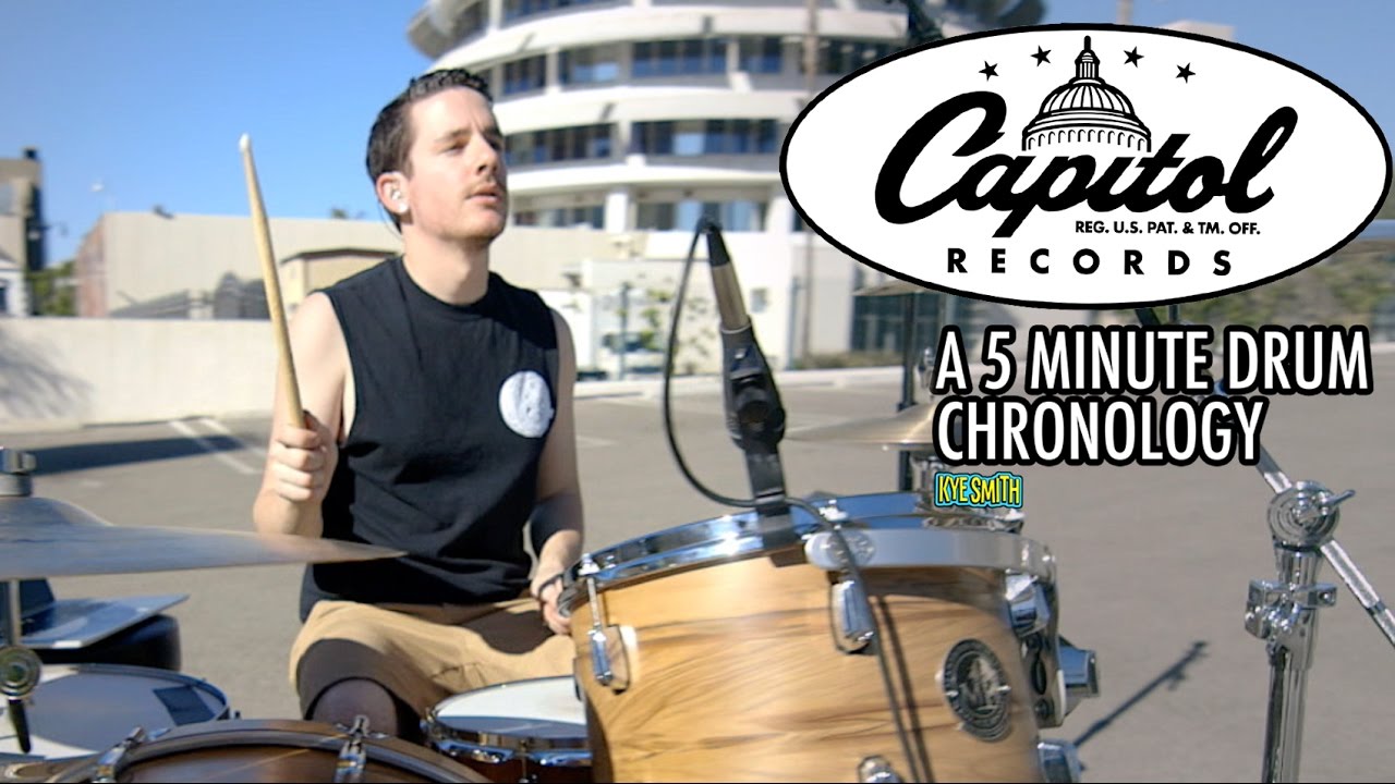 75 Years of Capitol Records: A 5 Minute Drum Chronology - Kye Smith [4K]