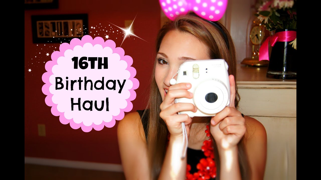 My 16th Birthday Haul!