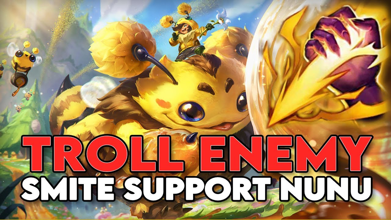 Trolling The Enemy Team With SMITE SUPPORT NUNU | S13 Support Nunu Gameplay