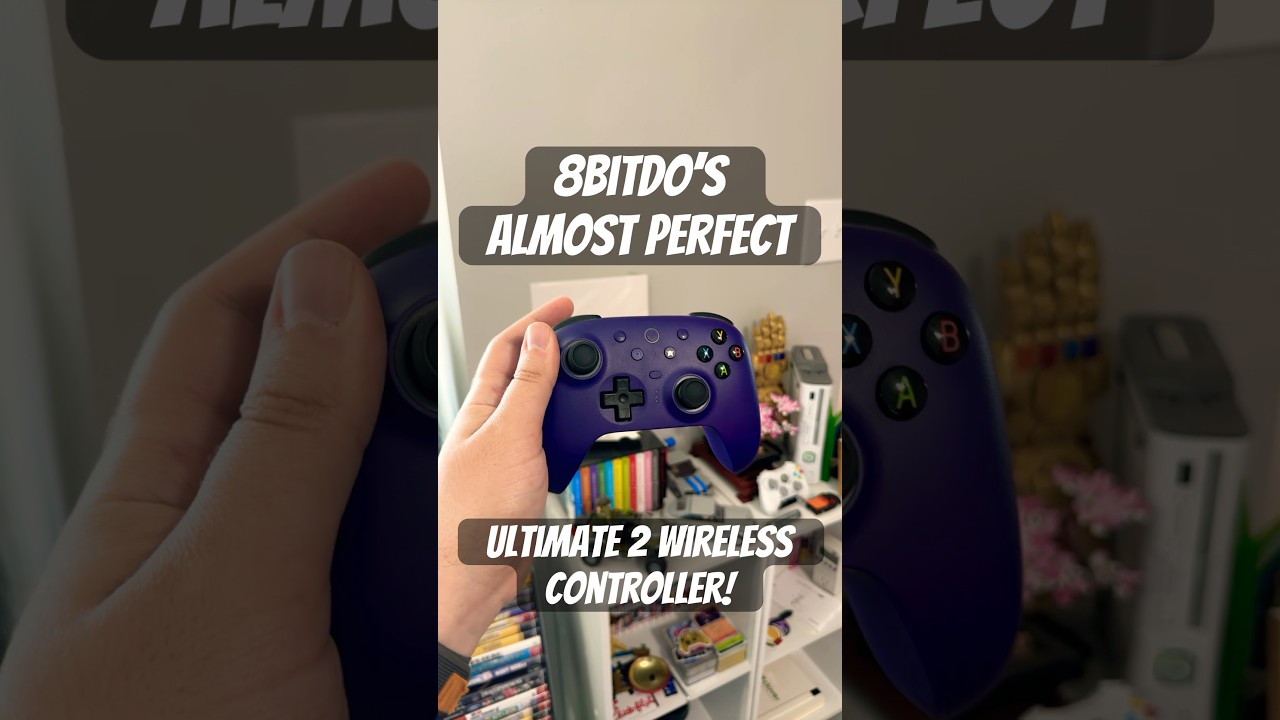 8BitDo&rsquo;s Almost Perfect Ultimate 2 Wireless controller! #gaming #8bitdo #tech #wirelesscontroller