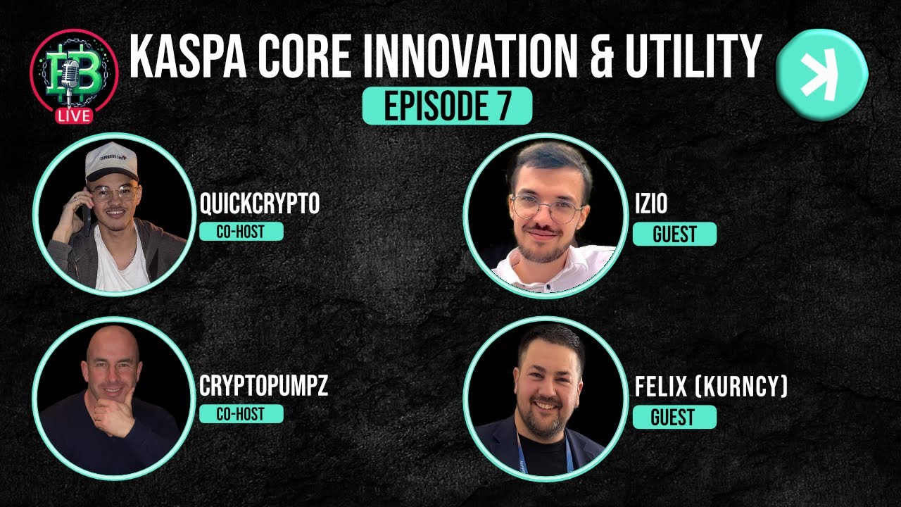 Blockchain Banter: Banter At Internet Speed | Unlocking Kaspas Real World Utility With Izio & Kurncy