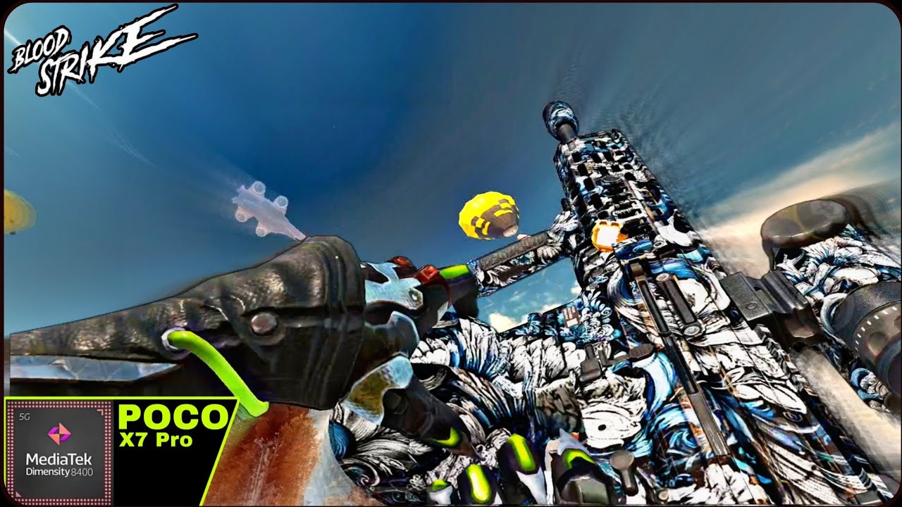 I GOT A SPECIAL OPTICAL BLOOD STRIKE #bloodstrike #codwarzone #pocox7pro #mobilegaming 