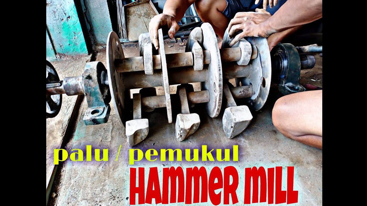 Pengantian Palu Hammer mill